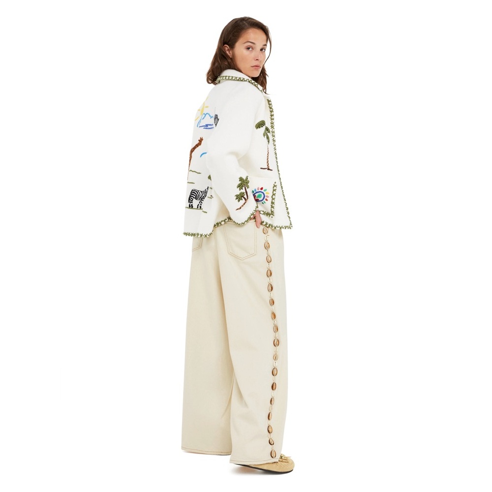 ALANUI Ocean Dream Denim Pants